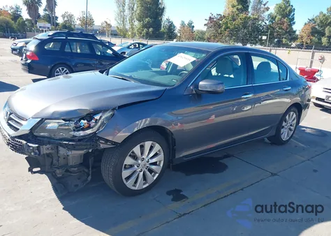 2013 Honda Accord Ex-L V-6 из США, поврежденный, VIN 1HGCR3F83DA048840